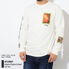 STUSSY Inferno Pigment Dyed L/S Tee 1994291画像