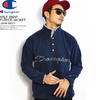Champion HALF SNAP FLEECE JACKET -DARK NAVY- C3-N612画像