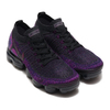 NIKE AIR VAPORMAX FLYKNIT 2 BLACK/NIGHT PURPLE-VIVID PURPLE 942842-013画像