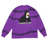 ON AIR &times; REAL BAD MAN Hypnotical Gases LS Tee PURPLE画像