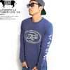 MINOS AUTHENTIC LS PIGMENT DYE TEE -NAVY- MNR8-TE04画像