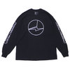 THE CONVENI × Fragment Design × POKEMON TBP LOGO B LS TEE BLACK画像