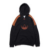 adidas Originals FLOCK HOODIE BLACK DU8113画像