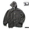 TENDER Co. TYPE 936 Hooded Shepherd's Coat RYELAND WOOL FACE COTTON TWILL INDIAN BLACK DYE画像