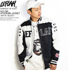 LEFLAH NYLON STUDIUM JACKET -WHITE/BLACK-画像