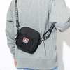 BEN DAVIS Logo Tape Square Shoulder Bag WHITE LABEL BDW-9278画像