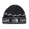 Supreme × THE NORTH FACE 18FW Fold Beanie BLACK画像