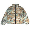 Supreme 18FW Reflective Camo Down Jacket WOODLAND CAMO画像