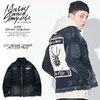 MSML ZIP DENIM SPIDER JKT/DESTROY M1H5T-JK02画像