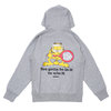 MIN-NANO × BEAMS T Garfield Hoodie GRAY画像