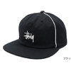 STUSSY Smooth Stock Strapback Ballcap 131856画像