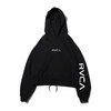 RVCA BOUND POINT PULL OVER BLACK AJ043012画像