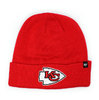 '47 Brand KANSAS CITY CHIEFS KNIT BEANIE RED F-RKN16ACE-TR画像