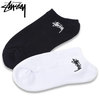 STUSSY Small Stock No Show Socks 138638画像