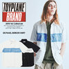 TOYPLANE S/S PANEL BORDER SHIRT TP19-HSH02画像