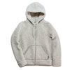 ALWERO LADIES ZIP UP HOODIE LIGHT GREY画像