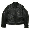 DAPPER'S Horsehide Fastener Front Leather Sport Jacket LOT1274画像