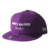 BORN X RAISED STUDIOS DAD HAT (PURPLE) 36905画像