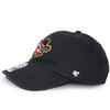 '47 Brand QUAD CITIES RIVER BANDITS CLEAN UP STRAPBACK BLACK M-RGW113GWS-BK画像