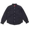 Supreme 18FW Sherpa Lined Denim Shirt BLACK画像