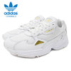 adidas Originals WOMENS FALCON Running White/Gold Originals EE8838画像