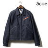 SCYE BASICS 2019SS DENIM ZIPUP WORK JACKET 5119-61523画像