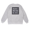 WTAPS 18AW GPS SWEATSHIRT GRAY 182ATDT CP01S画像