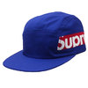 Supreme 18FW Side Panel Camp Cap ROYAL画像