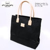 Heritage Leather Co. No.7717 Day Tote (M) BLACK HL-7717画像