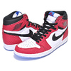 NIKE AIR JORDAN 1 RETRO HI OG SPIDER-MAN "ORIGIN STORY" gym red/black-white-photo blue 555088-602画像