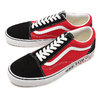 VANS OTW SIDEWALL OLD SKOOL BLACK/RACING RED VN0A38G1VRH画像
