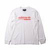 adidas Originals KAVAL GRP LS TEE CLOUD WHITE DV1944画像