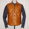 DELUXEWARE DALEE'S SPRING LEATHER VEST LYSER DLJ19001画像
