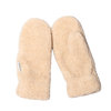 ALWERO wool mittens GULLY beige画像