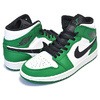 NIKE AIR JORDAN 1 MID SE pine green/black-sail 852542-301画像