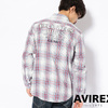 AVIREX CHECK EMBROIDERY SHIRT HELL WEEK BUD/S 6195098画像