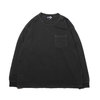 ATMOS LAB OVERDYED BIG LS TEE  BLACK AL19S-SD01-BLK画像