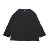 ATMOS LAB OVERDYED CUT OFF BIG SWEAT BLACK AL19S-SD02-BLK画像