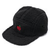 APPLEBUM "APPLE" Boa Cap BLACK画像