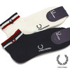 FRED PERRY PIQUE ANKLE SOCKS F19901画像