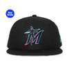 NEW ERA MIAMI MARLINS SNAPBACK BLACK NR11875065画像