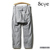 SCYE BASICS 2019SS UK CANDY STRIPE WIDE STRAIGHT PANTS 5119-81556画像