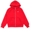 Supreme 18FW Reflective Small Box Zip Up Sweatshirt RED画像