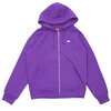 Supreme 18FW Reflective Small Box Zip Up Sweatshirt VIOLET画像