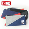 CHUMS Zipper Long Wallet Sweat Nylon CH60-2687画像