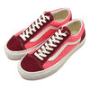 VANS VINTAGE SPORT STYLE 36 UMBA RED/BLANC DE BLANC VN0A3DZ3VTC画像
