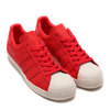 adidas Originals SUPERSTAR 80s SCARLET/SCARLET/RAW WHITE CG6263画像
