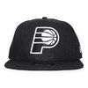 NEW ERA INDIANA PACERS SNAPBACK BLACK WHITE NRNE70353692画像