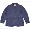 SUGAR CANE フィクションロマンス インディゴストライプ ワークコート SC14369画像