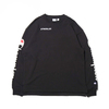 Champion × ATMOS LAB CREW NECK SWEATSHIRT BLACK C8-P015-090画像